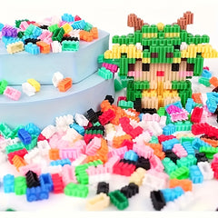 1050pcs Building Blocks DIY Creative Play Imagination Puzzle ABS
