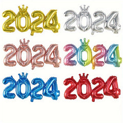 Colorful Number Foil Balloon Set Graduation Party Decor Supplie