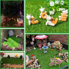 Artificial Garden Moss Dollhouse Decoration Accessories