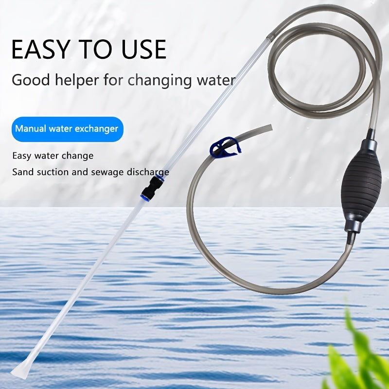 Fish Tank Water Changer Suction Pump Sand Washer