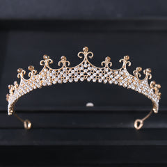 Crystal Tiara Crown Headband for Women Birthday Wedding Prom