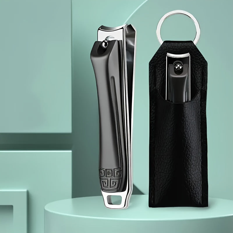 Large Opening Nail Clipper Anti-splash Thick Nail Cutter