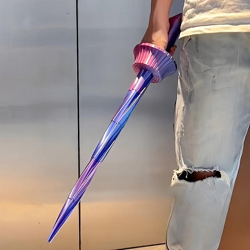 3D Printing Gravity Telescopic Spiral Samurai Decompression Toy