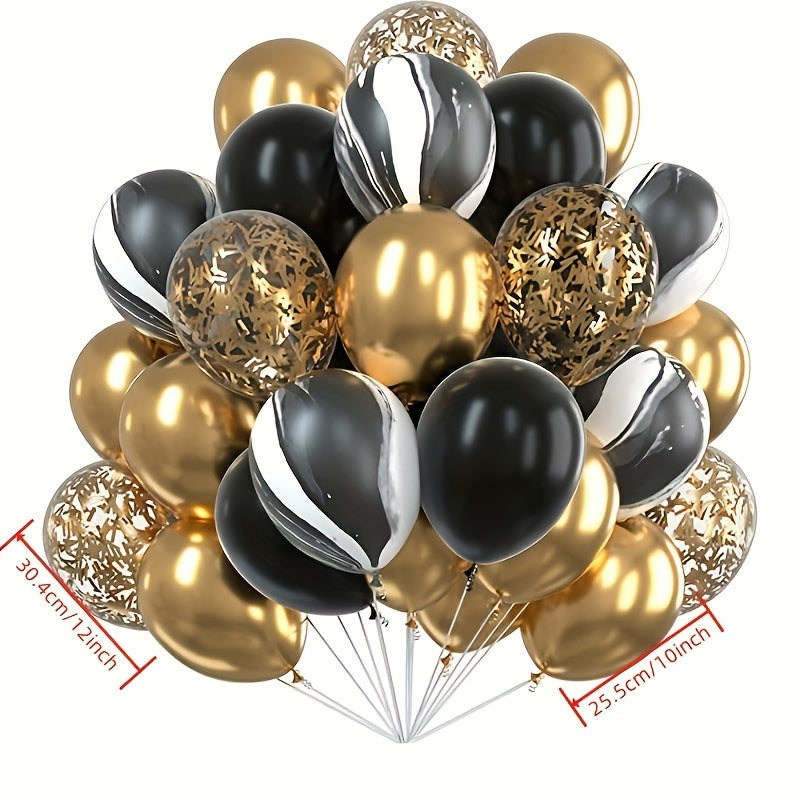 30pcs Colorful Paper Balloons Matte Latex Balloons Party Decoration