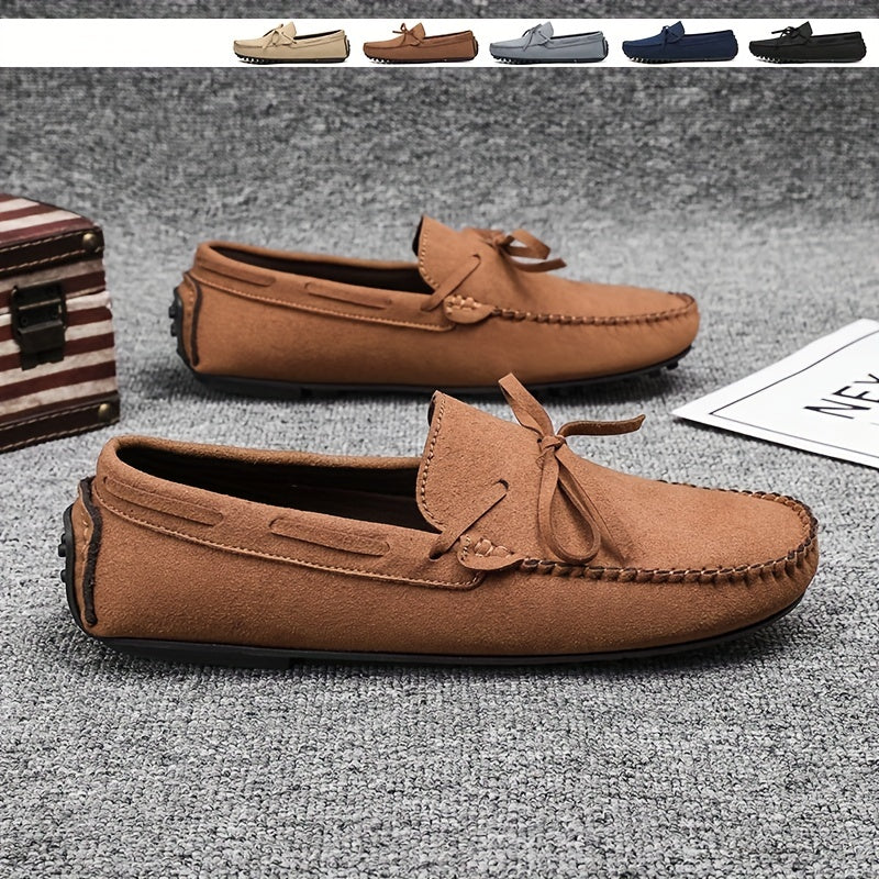 Men's Moccasins Slippers House Shoes Indoor Outdoor Slip on Shoes