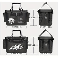 1pc Multifunctional Fish Box Lure Storage Bucket Hard Case