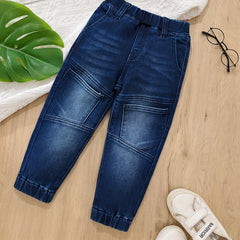 Boys Stretch Denim Long Pants Spring Autumn Outdoor