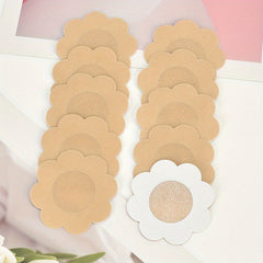 100 Pcs Nipple Covers Self Adhesive Anti-convex Pasties Women's Lingerie