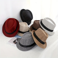 Straw Hat Short Brim Beach Sun Hat