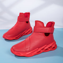 Men's Solid Ankle Sneakers Waterproof Non Slip Casual Shoes