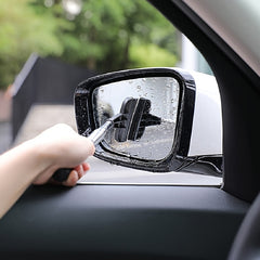 Car Rearview Mirror Wiper Telescopic Squeegee Cleaner Long Handle