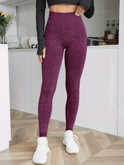 Tummy Control Sports Leggings Wide Waistband Yoga Pants Women's Activewear