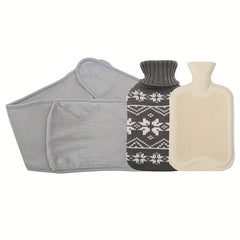 Hot Water Bottle With Knitted Cover Explosion Proof
