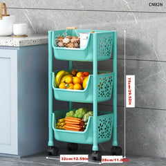 Garage Storage Rack Tool Organizer Movable Multifunctional Shelf