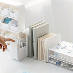 Desktop Storage Box Office Folder Sorting Box Large Capacity Book Stand