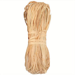 50g Natural Raffia Paper Ribbon for Florist Bouquets Weaving Decoration