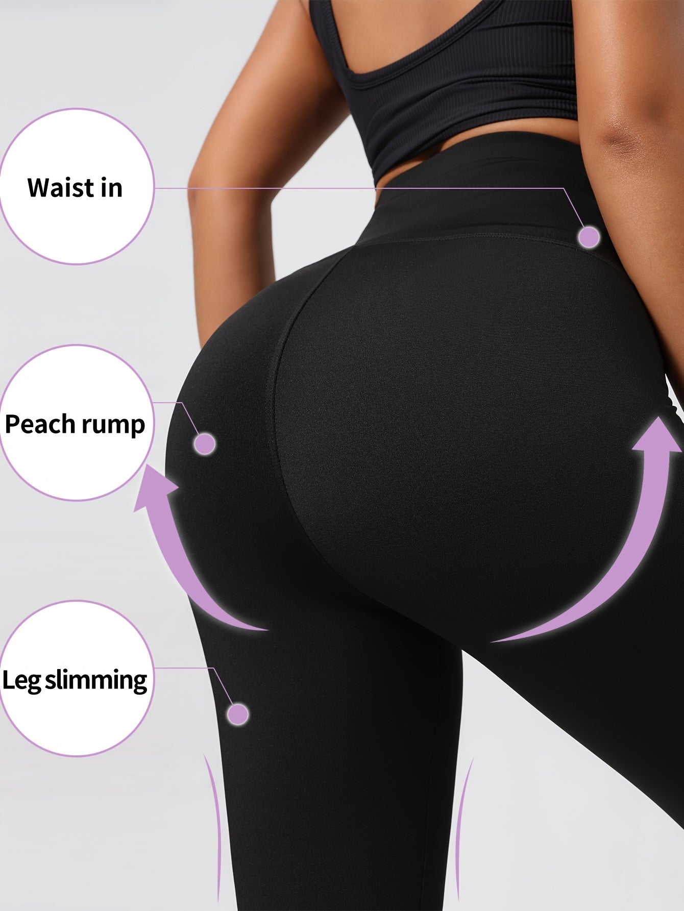 Seamless High Waist Shaping Pants Tummy Control Leggings