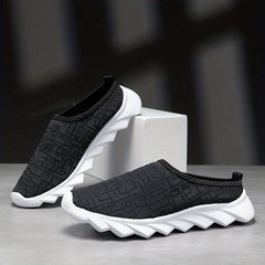 Women's Breathable Mesh Mule Sneakers Slip On Outdoor Shoes
