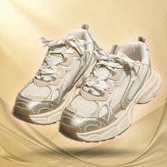 Women's Chunky Dad Shoes Lace-up Non-slip Lightweight Sneakers