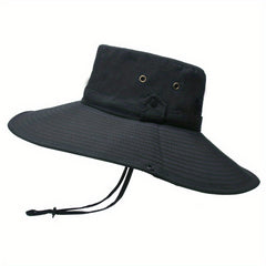 Men's Waterproof Mountaineering Hat Anti UV Sun Wide Brim Caps