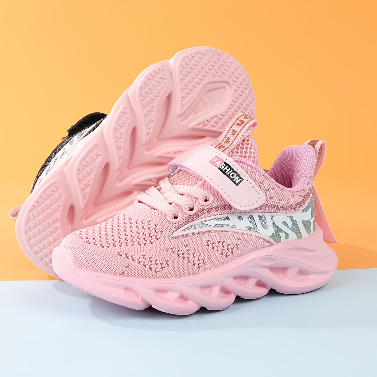 Breathable Woven Sneakers For Girls Teens Lightweight Anti Slip Low Top Sneakers