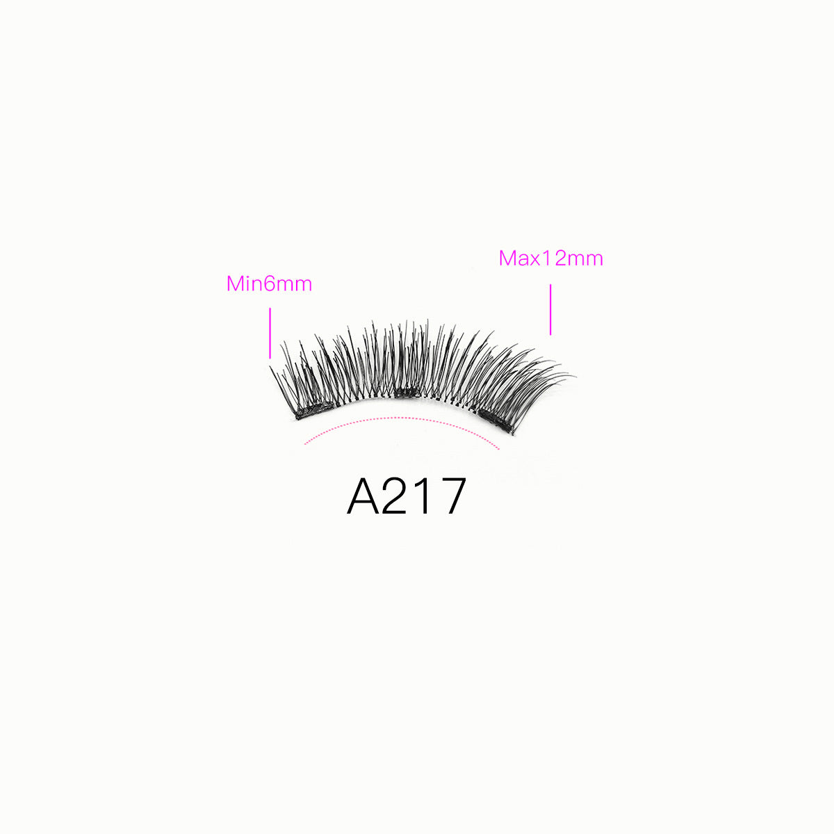 Magnetic Eyelashes & Applicator Tool Kit for Natural Look