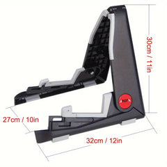 ABS Guitar Stand Movable Adjustment Arm Universal A-shaped Folding