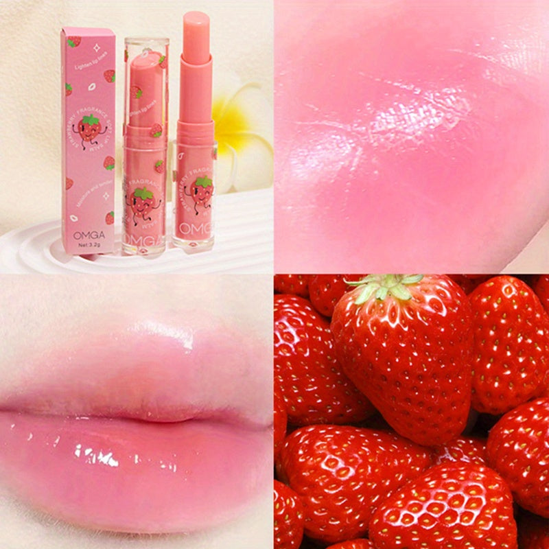 Fruit Flavor Changing Lipstick Hydrating Temperature Lip Gloss