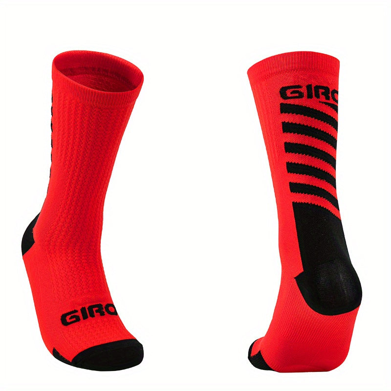 Quick Dry MTB Socks Assorted Colors Breathable Cycling Socks