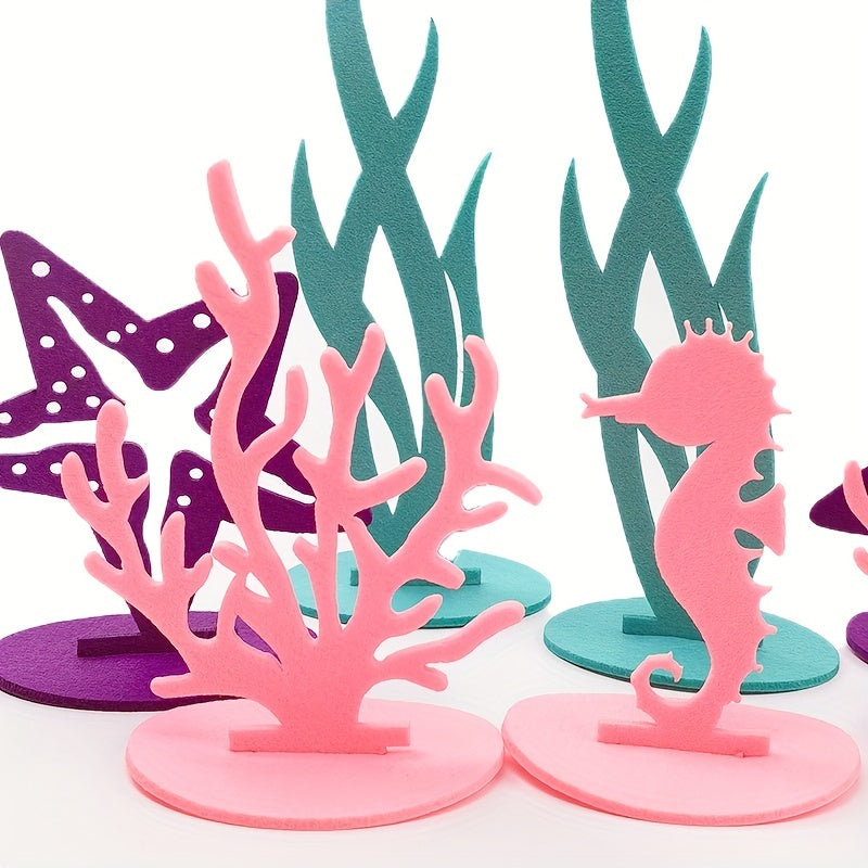 Under the Sea Mermaid Theme Party Decorations DIY Coral Table Ornaments