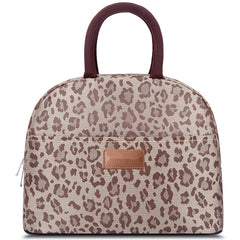 Leopard Insulated Lunch Bag for Work School Picnic Travel