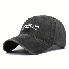 ST MORITZ Embroidered Baseball Cap Curved Brim Hat