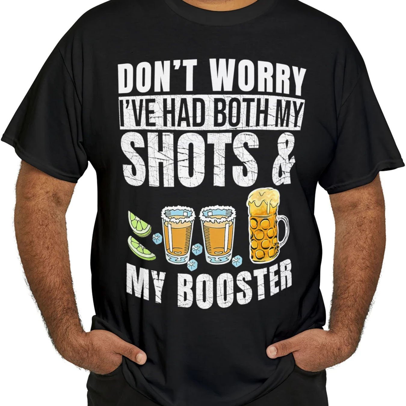 Beer Letter Pattern Print Men's Sports T-shirt - Gift For Men