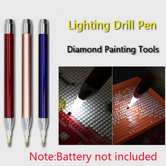 Square Round Diamond Painting Tool Lighting Point Drill Pen Diamond Pens