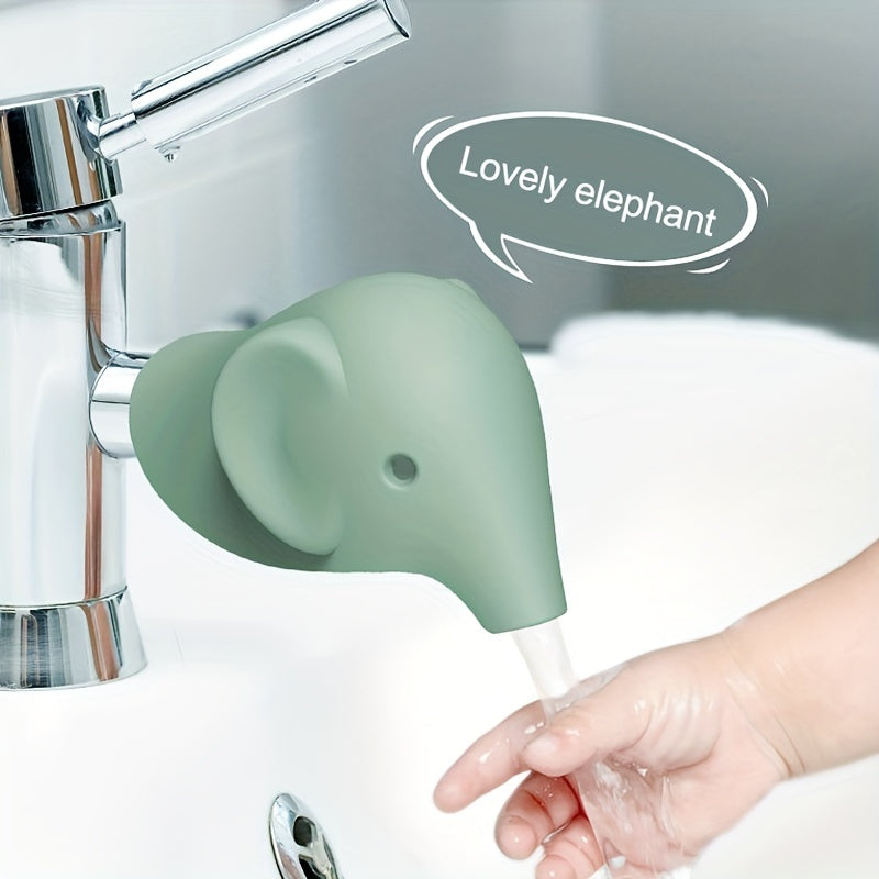 Elephant Bathtub Spout Cover Anti Collision & Anti Scald Faucet Protection