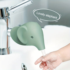 Elephant Bathtub Spout Cover Anti Collision & Anti Scald Faucet Protection