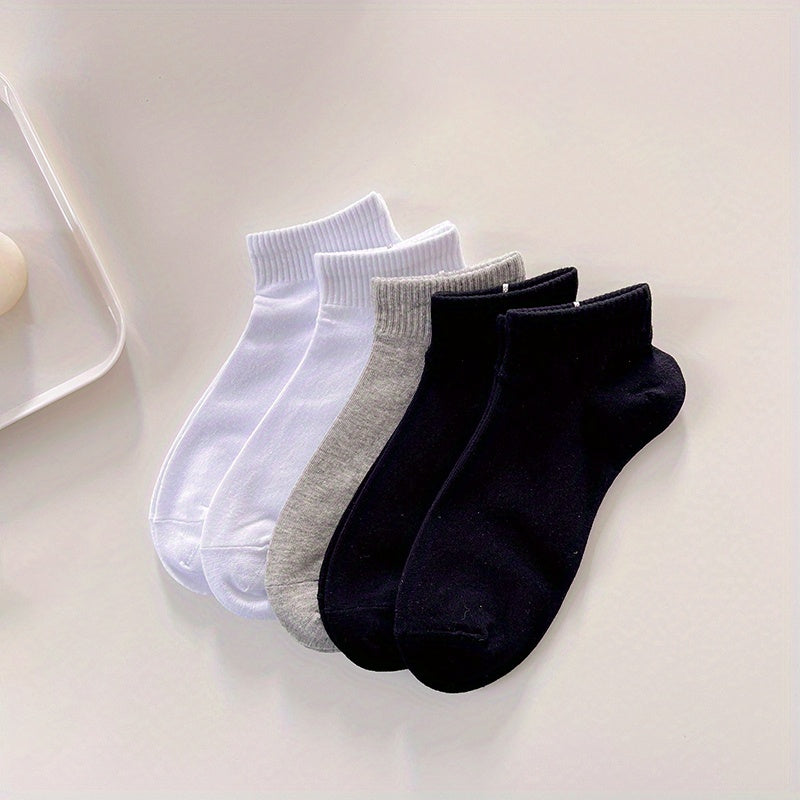 10 Pairs Soft Lightweight Ankle Socks Women's Stockings & Hosiery
