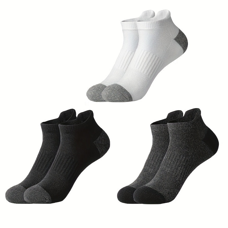 3 Pairs Outdoor Sports Socks High-Combed Cotton Men Women