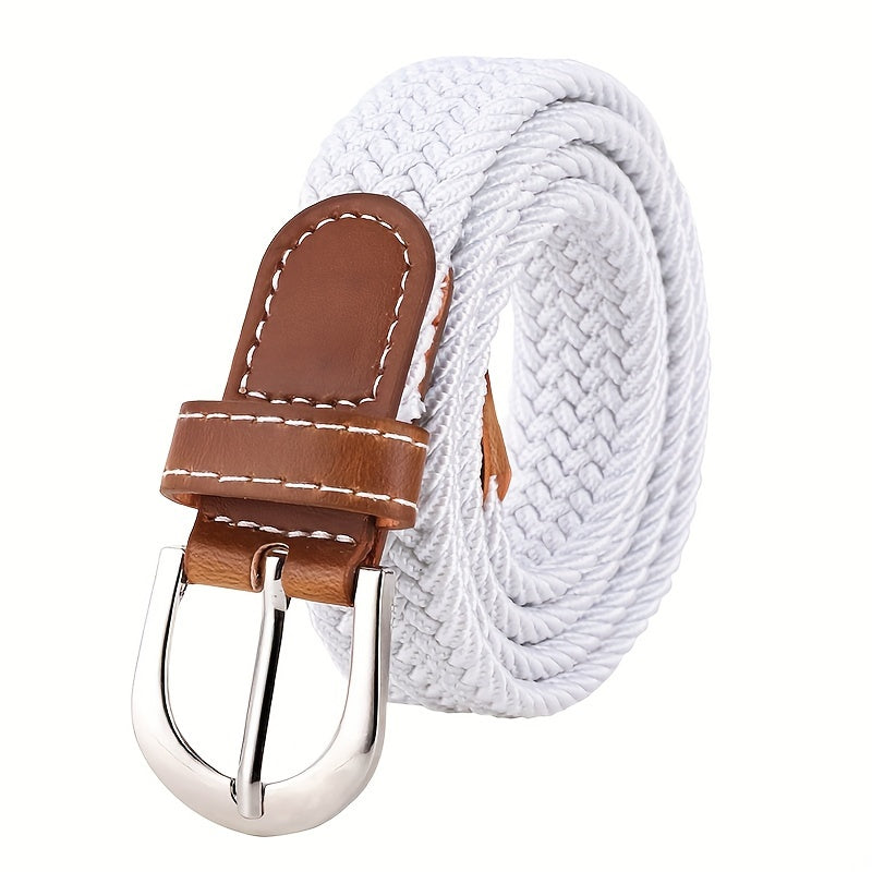 Unisex Elastic Belt Casual Versatile Jeans Belt