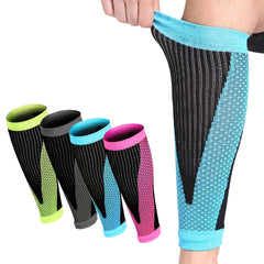 2pcs Sports Calf Protector Compression Sock Cover Men Women