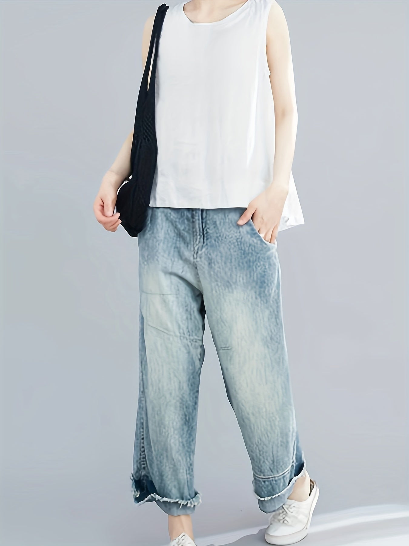 Loose Tank Top Sleeveless Casual Summer Women's Clothing