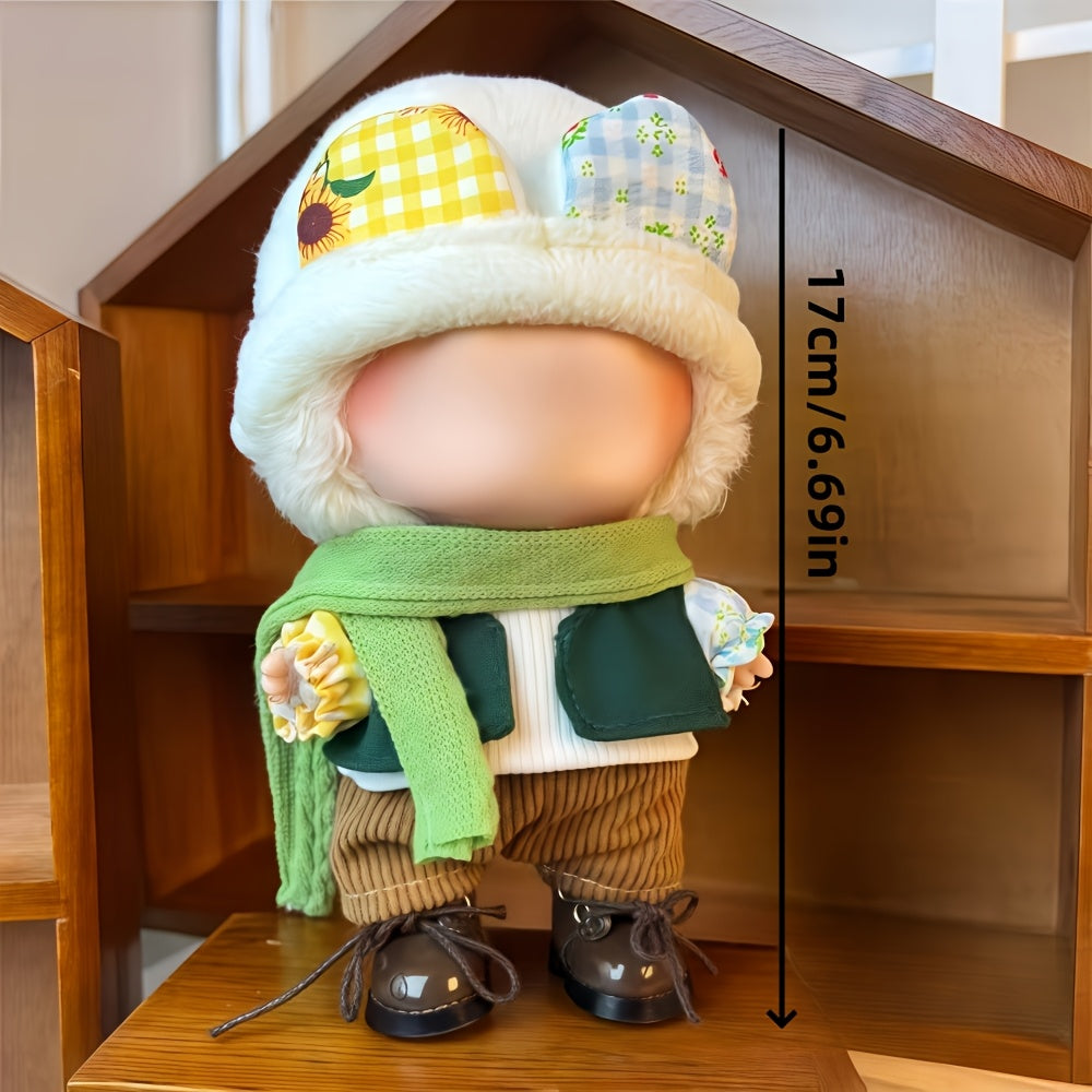 Fashionable Doll Outfit for 6-7 Inch Dolls - DIY Doll Apparel Set