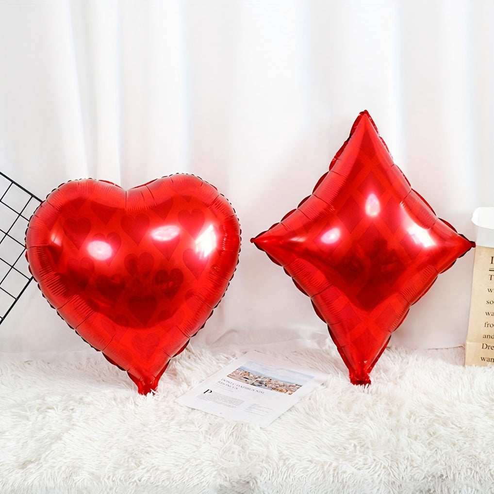 Poker Card Cube Aluminum Film Balloon for Birthday Party Decoration