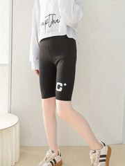 High Stretch Bermuda Shorts for Toddler Girls