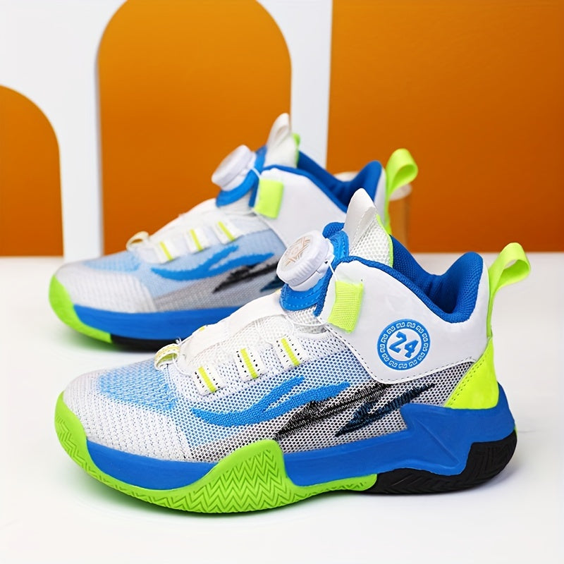 Boys' Basketball Shoes Non Slip Sneakers for Kids