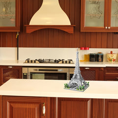 Eiffel Tower Micro Building Block Set High Difficulty Halloween Toy