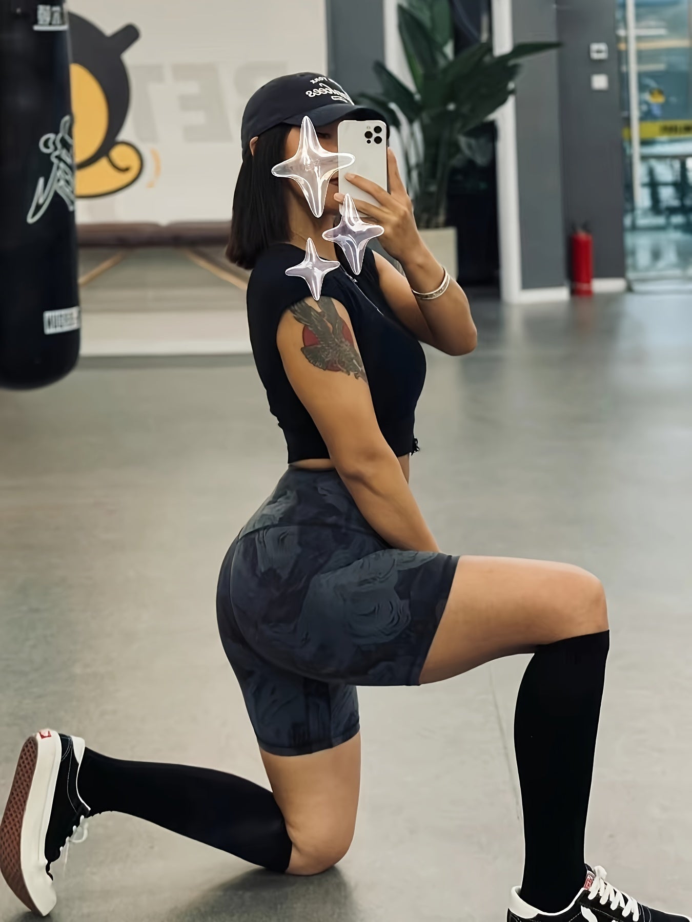 High Waist Fitness Running Shorts Women's Activewear