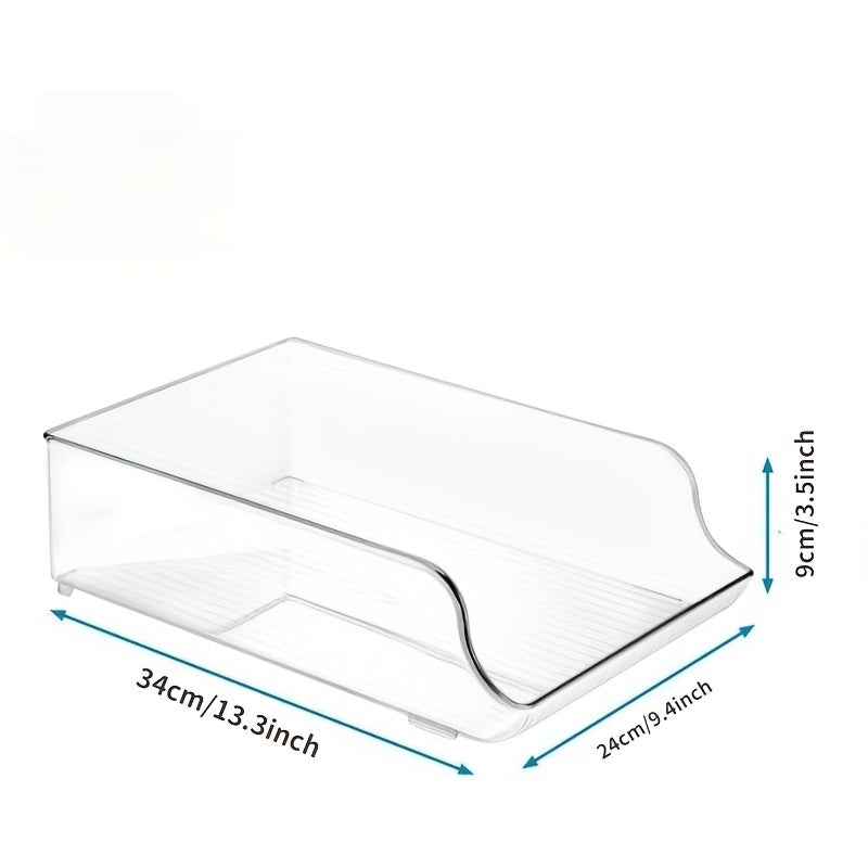 Plastic Refrigerator Freezer Storage Box Water Bottle Drink Holder Kitchen