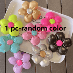 2pcs Random Petals Flower Hair Clip for Girls