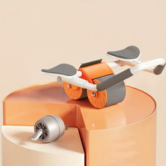 Automatic Rebound Ab Wheel with Elbow Pads for Core Training